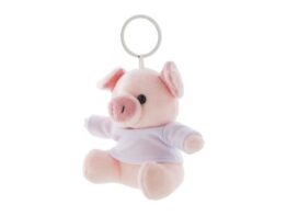 PigFob, plush pig keyring