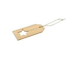 BamTag, bamboo gift tag, star