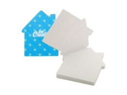 CreaStick Seed House, custom sticky notepad