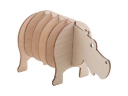 Noah, coaster set, hippo