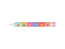 Sharpy 24, 24 cm ruler, pencil