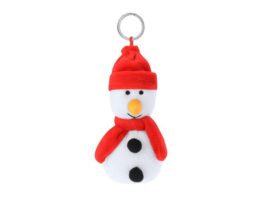 Velin, Christmas plush keyring, snowman