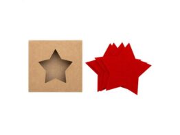 Vagnes, RPET Christmas coaster set