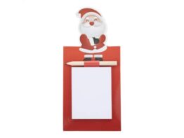 Julliste, Christmas magnetic notepad, Santa Claus
