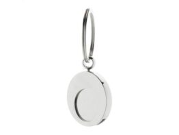 Cromo, trolley coin keyring