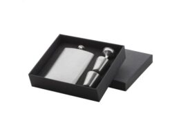 Shackleton, hip flask set