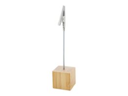 Bombra, bamboo note clip