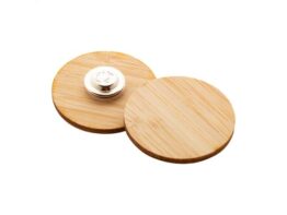 BooBadge, bamboo badge