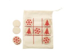 OXO Xmas, tic-tac-toe, snowflake & Christmas tree
