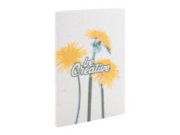 CreaNote Plus A6 Seed, custom seed paper notebook