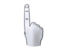 Fanly, cheering hand