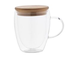 Grobina, glass thermo mug