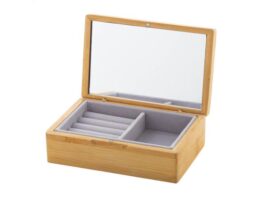 Arashi, bamboo jewellery box