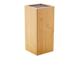 Santoku, bamboo knife block
