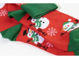 Julsokka, Christmas socks, snowman