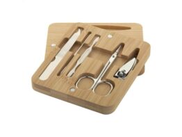 Manoky, bamboo manicure set