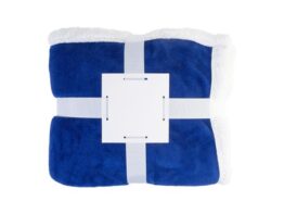 Sammia, coral fleece blanket